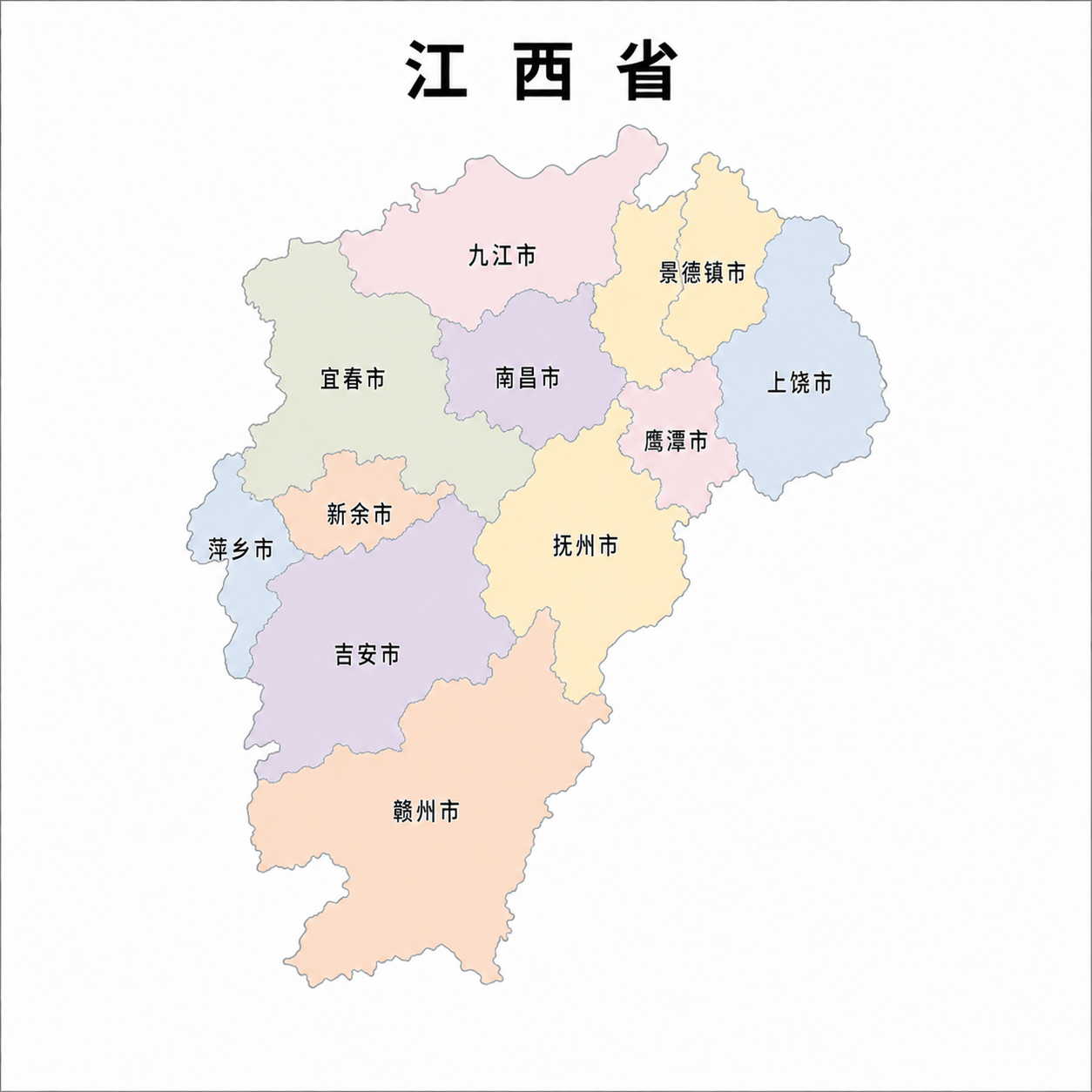特尊积分招商地图（江西省）