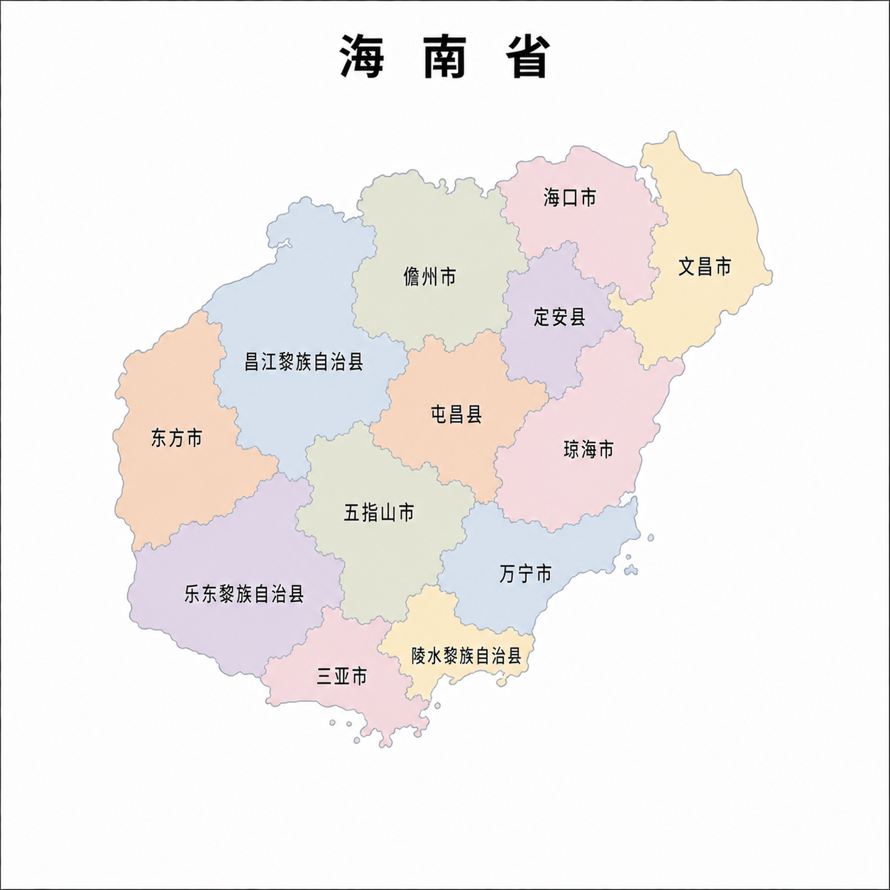 特尊积分招商地图（海南省）