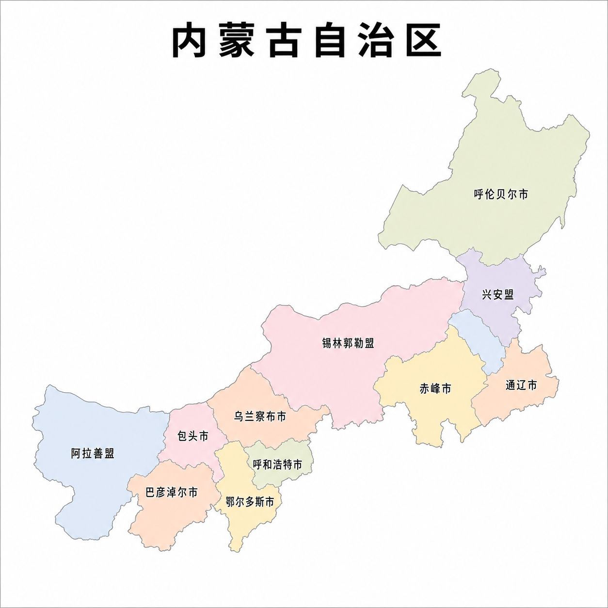 特尊积分招商地图（内蒙古自治区）