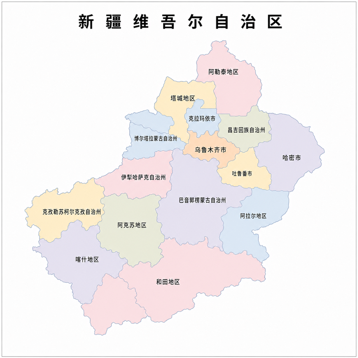 特尊积分招商地图（新疆维吾尔自治区）